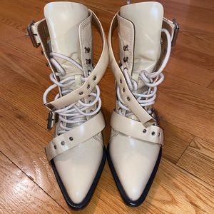 Chloe Rylee Lace-up Booties